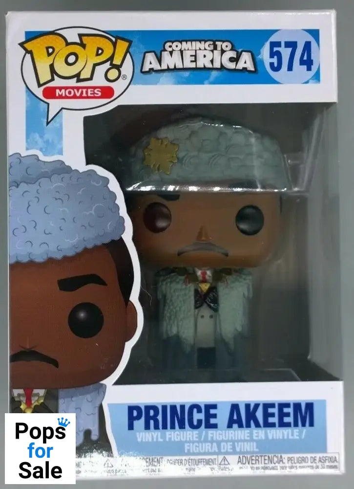 574 Prince Akeem - Coming to America - Funko POP - Box Damaged