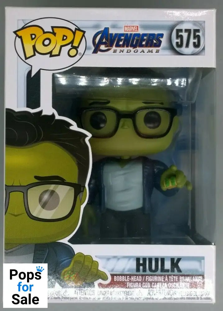 575 Hulk (Casual w/ Tacos) Marvel Avengers Endgame - Funko POP