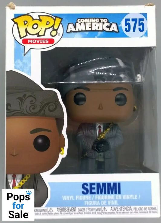 #575 Semmi - Coming to America - Box Damaged Funko POP