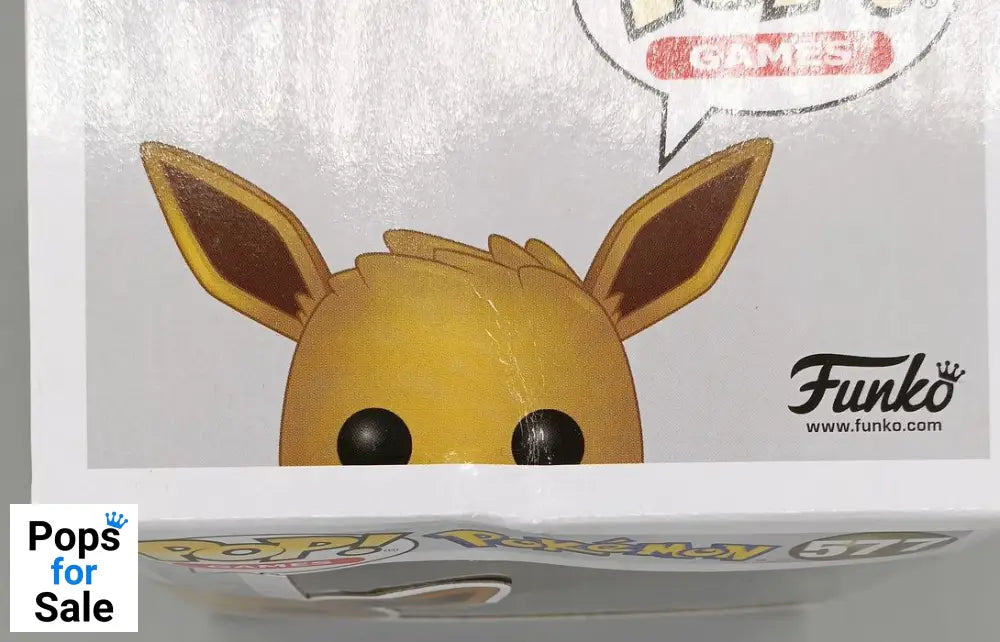 #577 Eevee - Pokemon - Box Damaged Funko POP