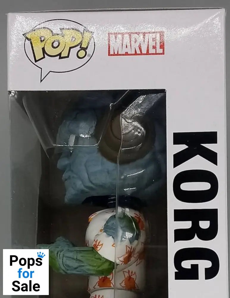 #577 Korg (Gamer) - Marvel Avengers Endgame Box Damaged Funko POP