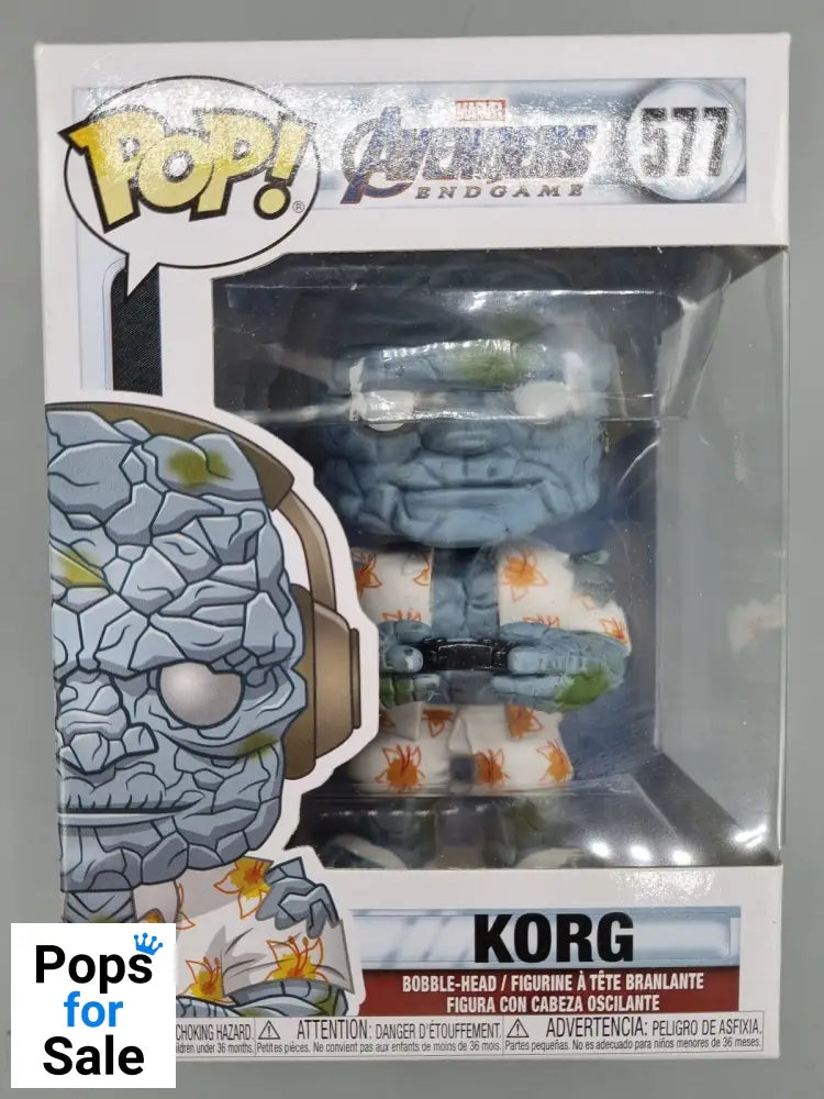 #577 Korg (Gamer) - Marvel Avengers Endgame Funko POP