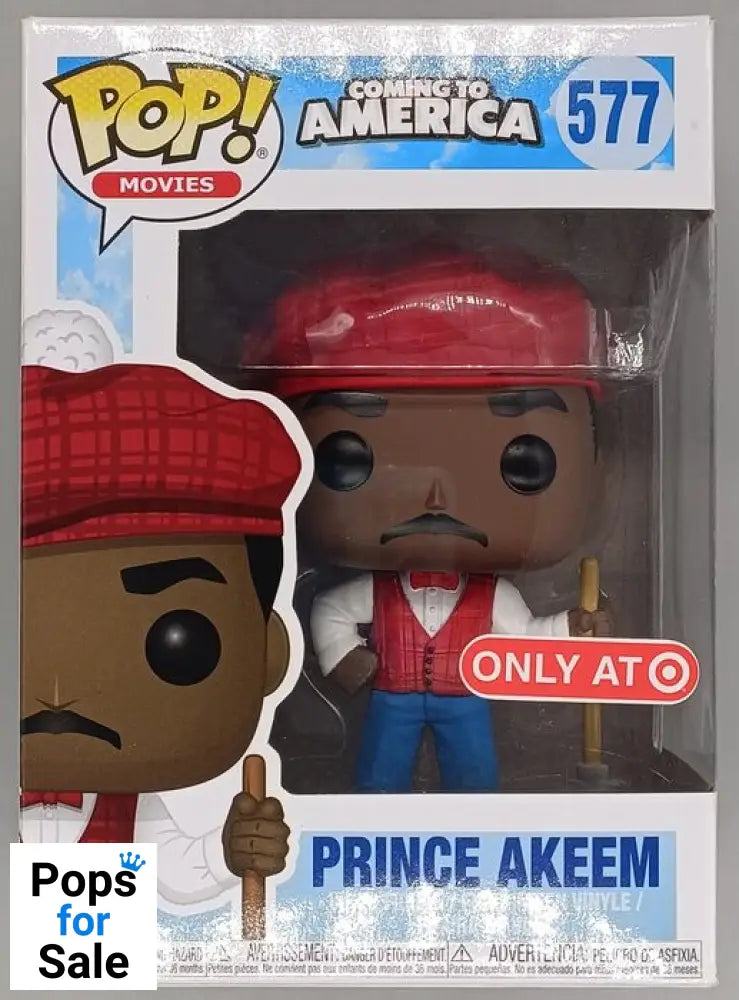 #577 Prince Akeem (McDowell's) - Coming to America Funko POP