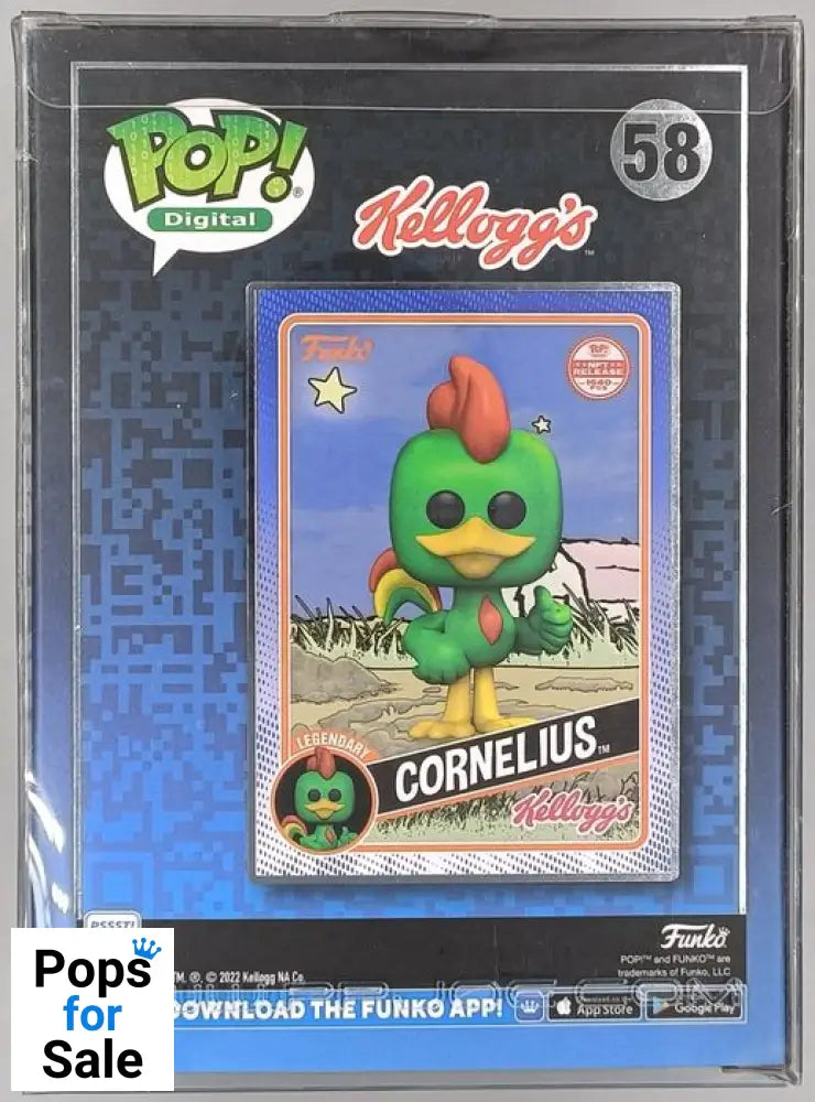 #58 Cornelius - Digital - Kelloggs 1640pc LE Funko POP