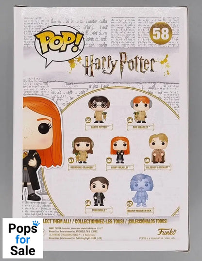 58 Ginny Weasley (w/ Diary) - Harry Potter - Funko POP - Box Damaged