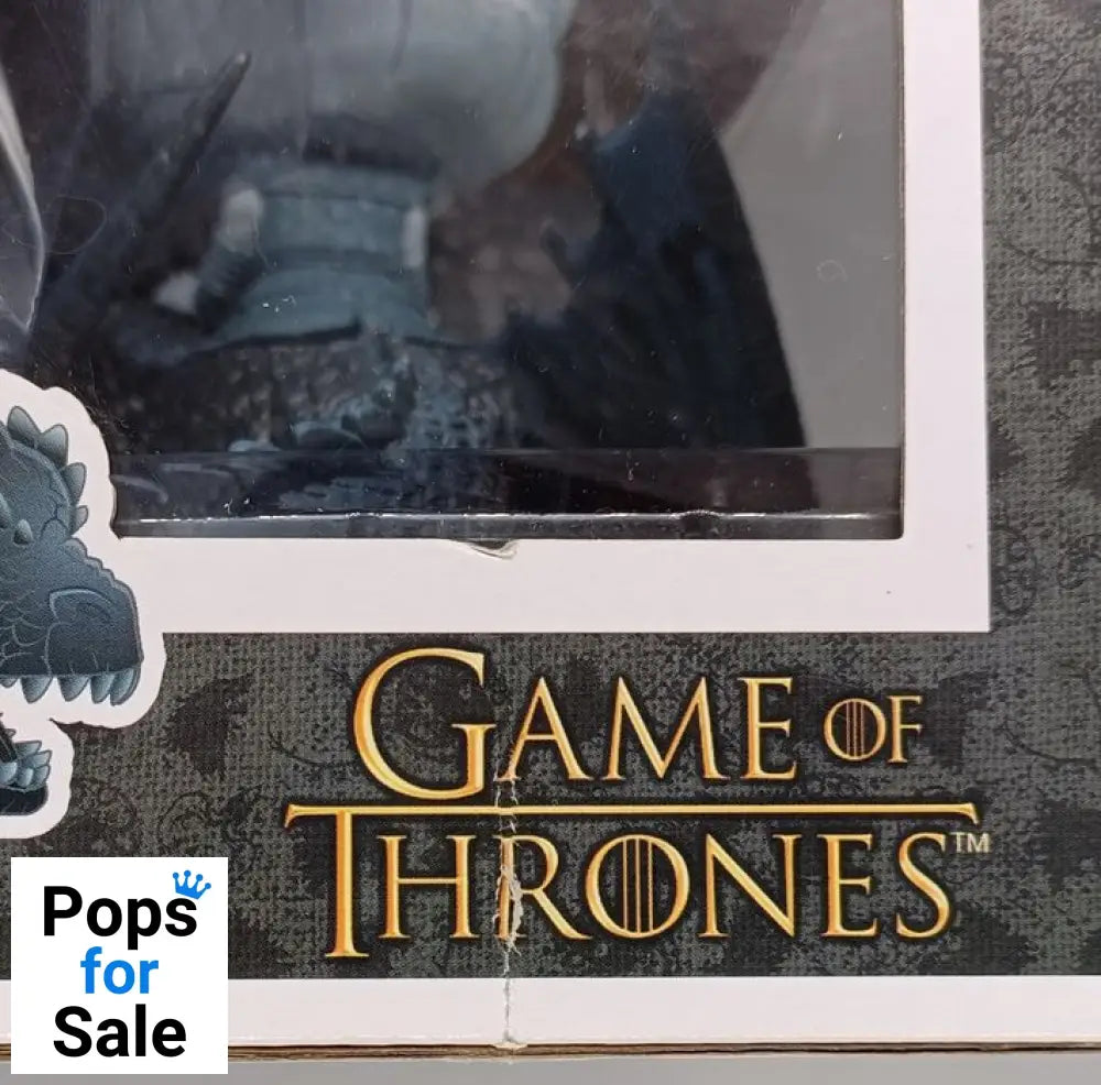 58 Night King & Icy Viserion Glow Game of Thrones Funko POP - Box Damaged