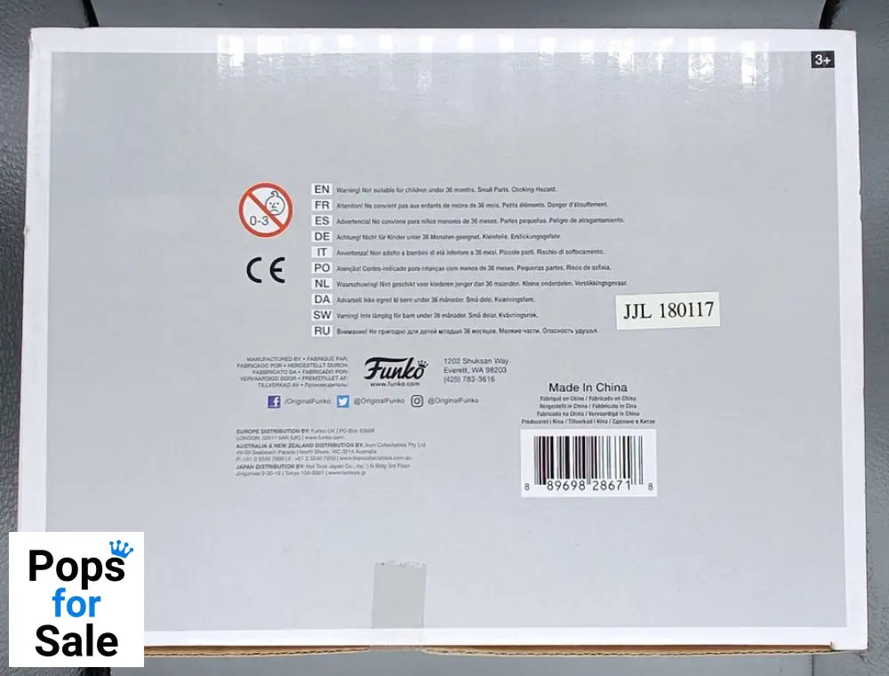 58 Night King & Icy Viserion Glow Game of Thrones Funko POP - Box Damaged