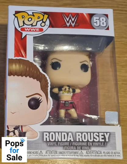 #58 Ronda Rousey - WWE Funko POP