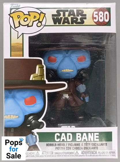 580 Cad Bane - Star Wars - Book of Boba Fett Funko POP - Box Damaged