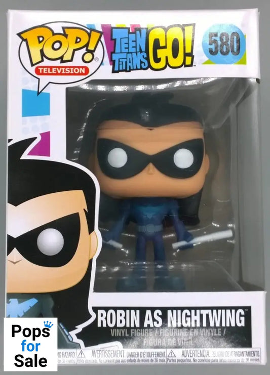 580 Robin as Nightwing - Teen Titans Go! Funko POP