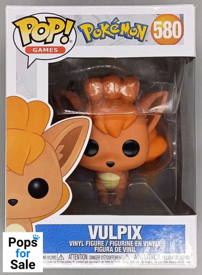 #580 Vulpix - Pokemon - Box Damaged Funko POP