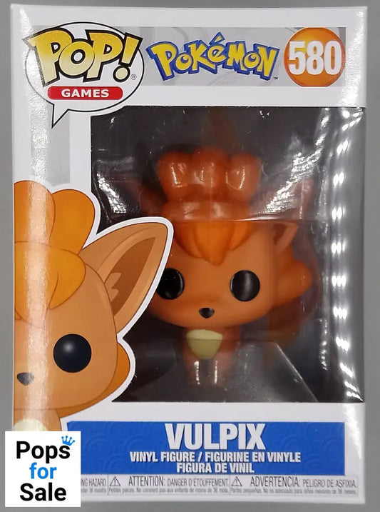 #580 Vulpix - Pokemon - Brand New Funko POP in Protector