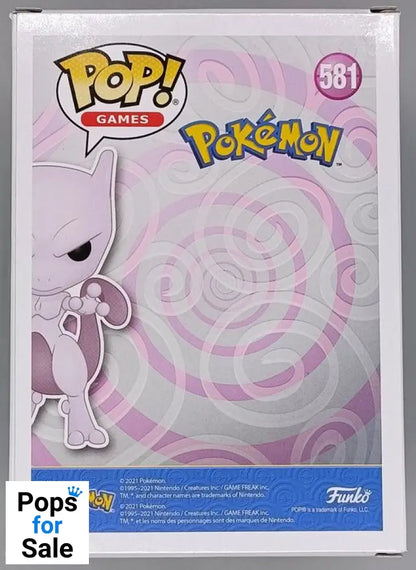 #581 Mewtwo Flocked - Pokemon Funko POP