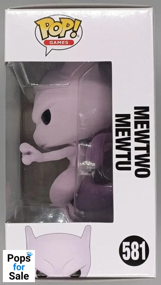 #581 Mewtwo Flocked - Pokemon Funko POP