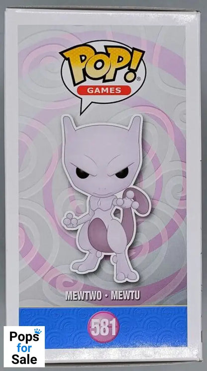 #581 Mewtwo Flocked - Pokemon Funko POP