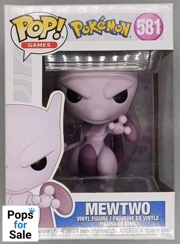 581 Mewtwo - Pokemon - Box Damaged Funko POP