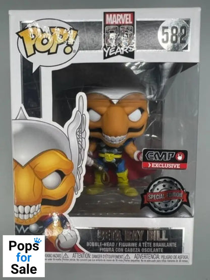 582 Beta Ray Bill - Marvel 80 Years - Funko POP - Box Damaged