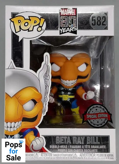 582 Beta Ray Bill - Marvel 80 Years - Funko POP - Box Damaged
