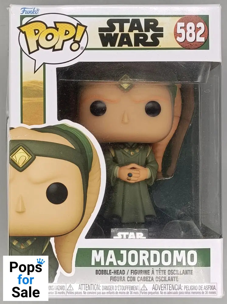 582 Majordomo - Star Wars Book of Boba Fett - Funko POP - Box Damaged