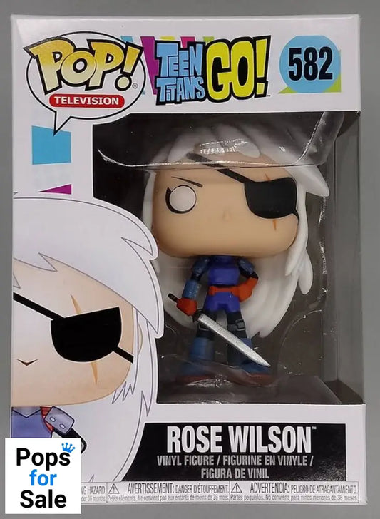 #582 Rose Wilson - Teen Titans Go! Funko POP