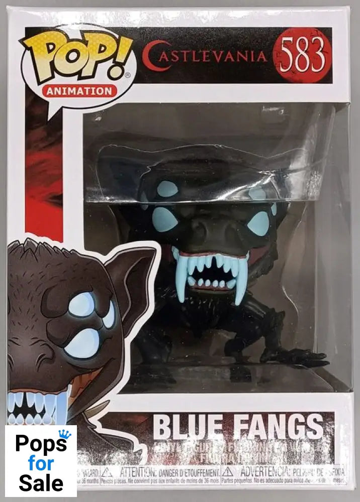 583 Blue Fangs - Castlevania - Box Damaged Funko POP