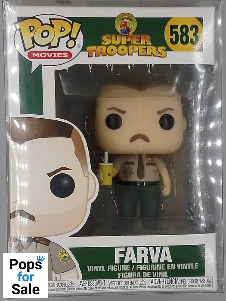 #583 Farva - Super Troopers Funko POP