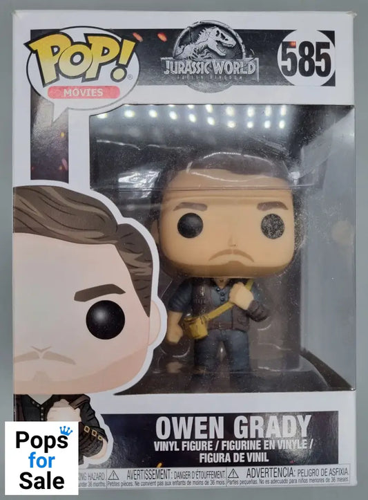 #585 Owen Grady - Jurassic World Fallen Kingdom Funko POP