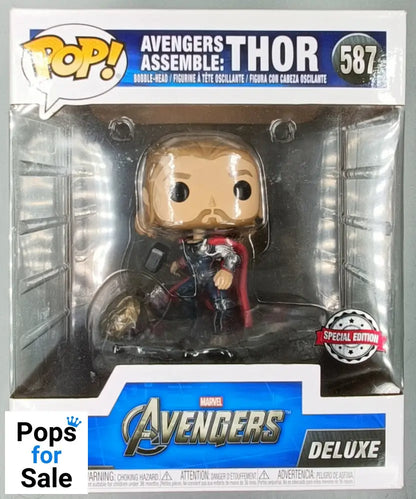 587 Avengers Assemble: Thor - Deluxe - Marvel - Box Damaged Funko POP