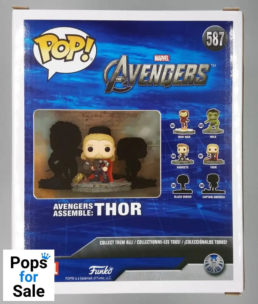 #587 Avengers Assemble: Thor - Deluxe - Marvel Funko POP