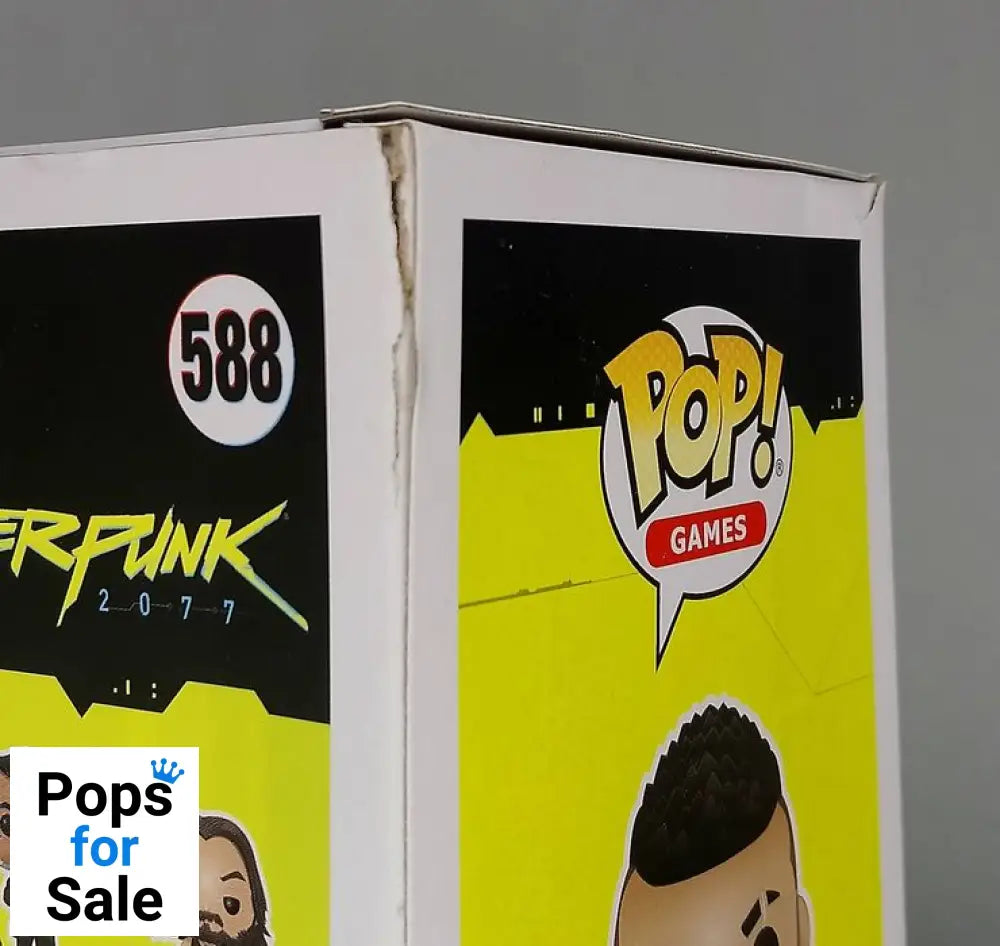 588 V-Male - Cyberpunk 2077 - Box Damaged Funko POP