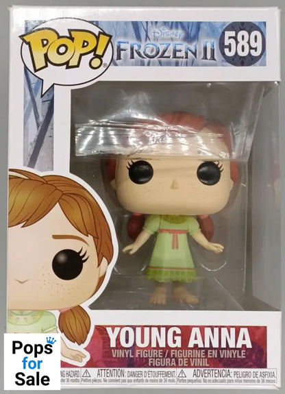 #589 Young Anna - Disney Frozen 2 - Box Damaged Funko POP