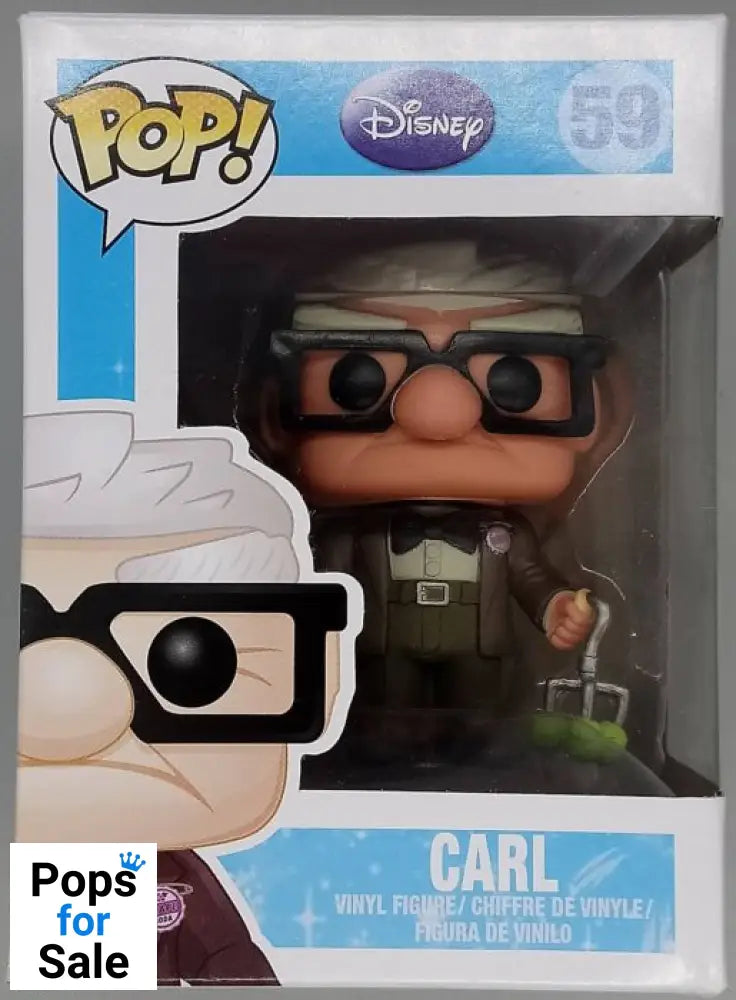 #59 Carl - Disney Up! - Box Damaged Funko POP