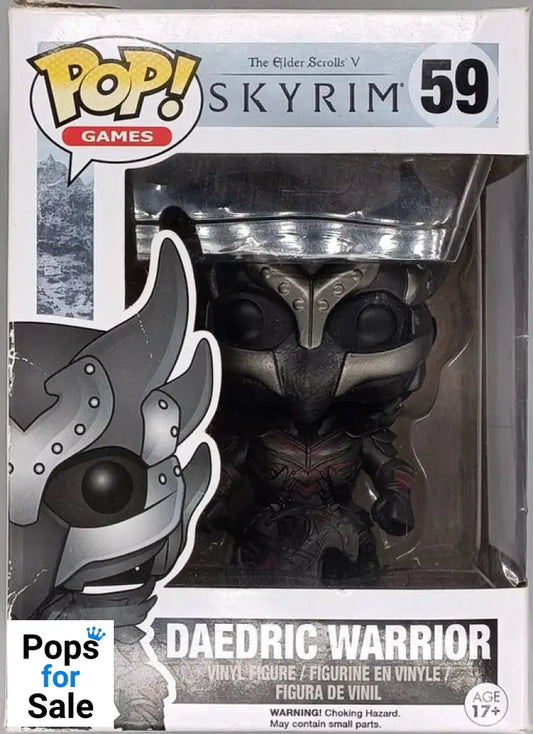 59 Daedric Warrior - Elder Scrolls Skyrim - Funko POP - Box Damaged