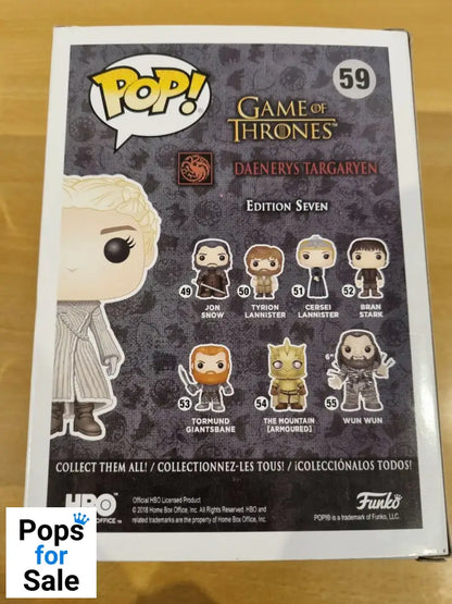 #59 Daenerys Targaryen (Beyond the Wall) Game of Thrones Funko POP