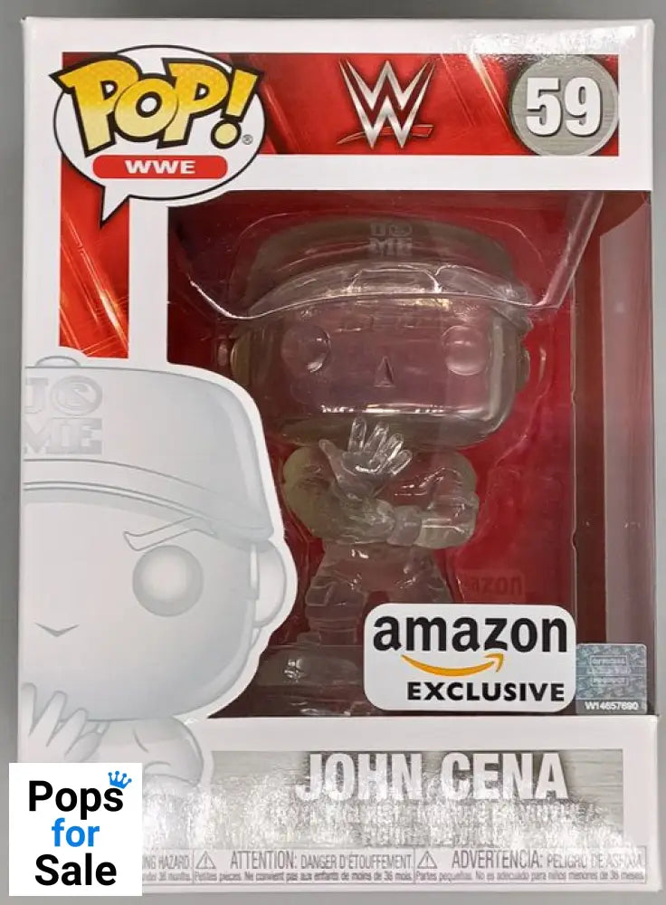 #59 John Cena (Invisible) - WWE Funko POP