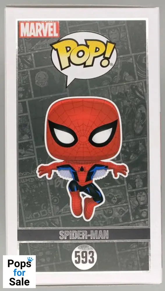 #593 Spider-Man (First Appearance) - Marvel 80 Years Funko POP