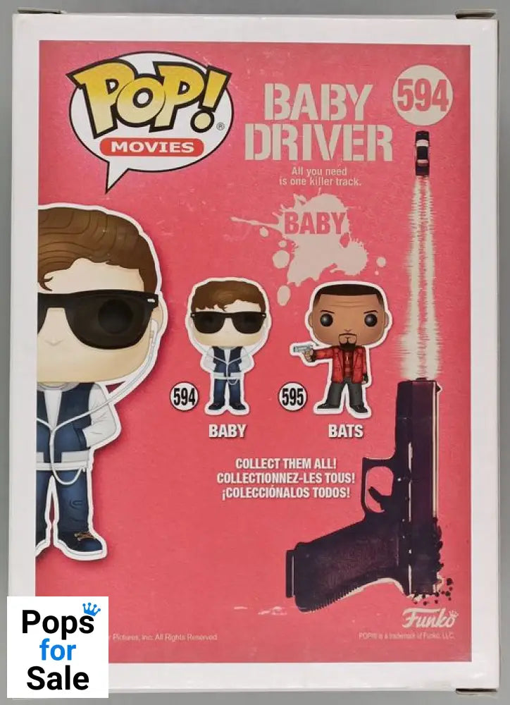 #594 Baby - Baby Driver - Box Damaged Funko POP