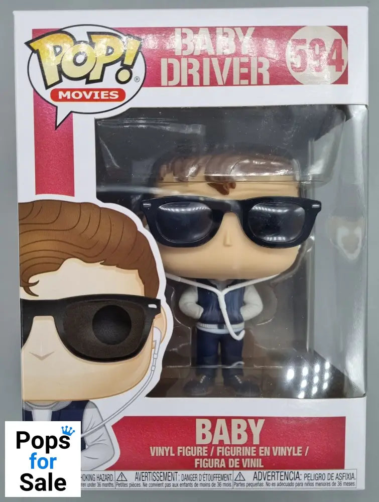 #594 Baby - Baby Driver  Funko POP