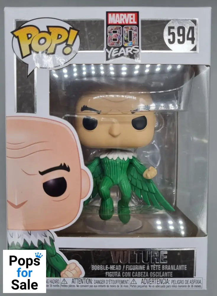 594 Vulture (First Appearance) - Marvel 80 Years Funko POP - Box Damaged