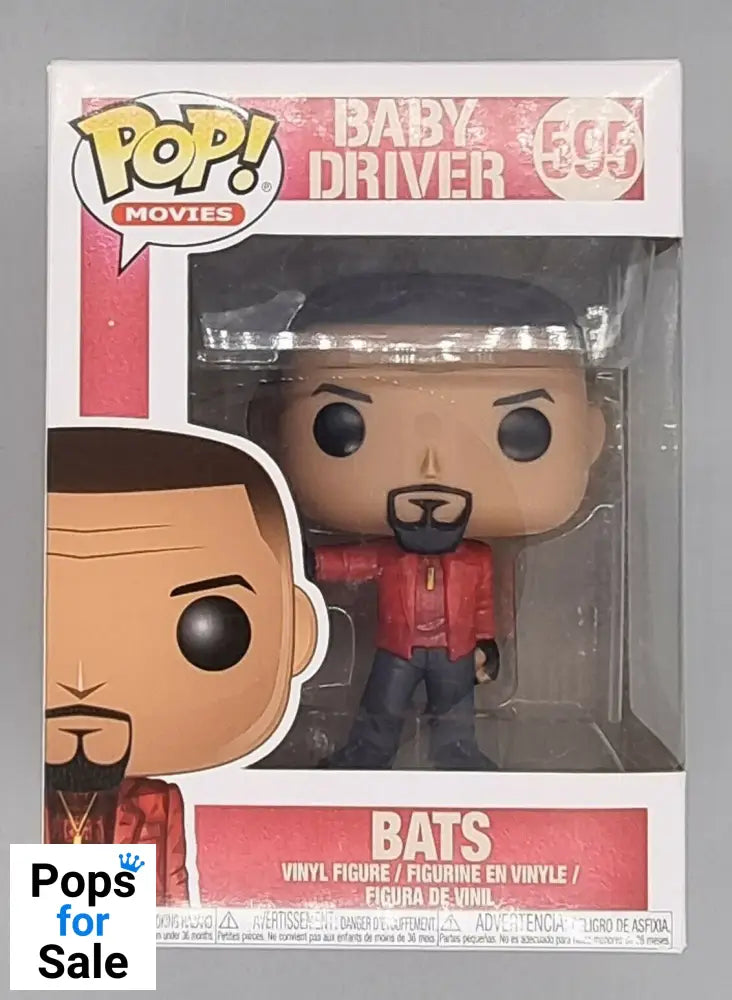 #595 Bats - Baby Driver - Box Damaged Funko POP