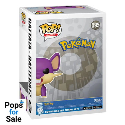 595 Rattata - Pokemon Brand New Funko Pop In Protector