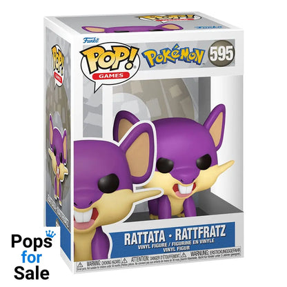 595 Rattata - Pokemon Brand New Funko Pop In Protector