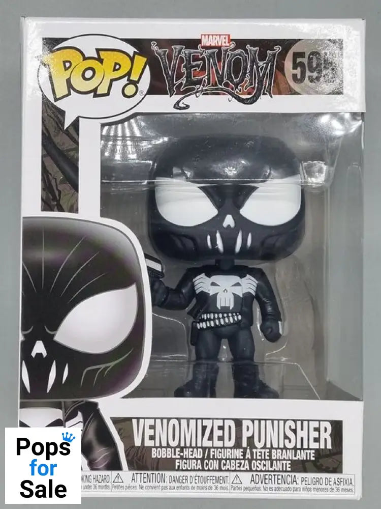 595 Venomized Punisher - Marvel Venom Funko POP