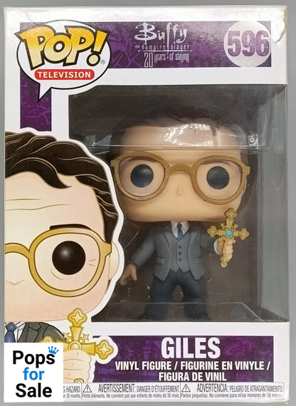 596 Giles - Buffy The Vampire Slayer - Box Damaged Funko POP