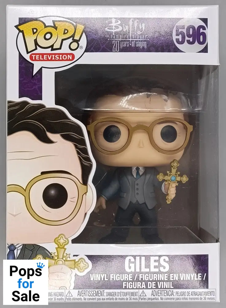 #596 Giles - Buffy The Vampire Slayer Funko POP