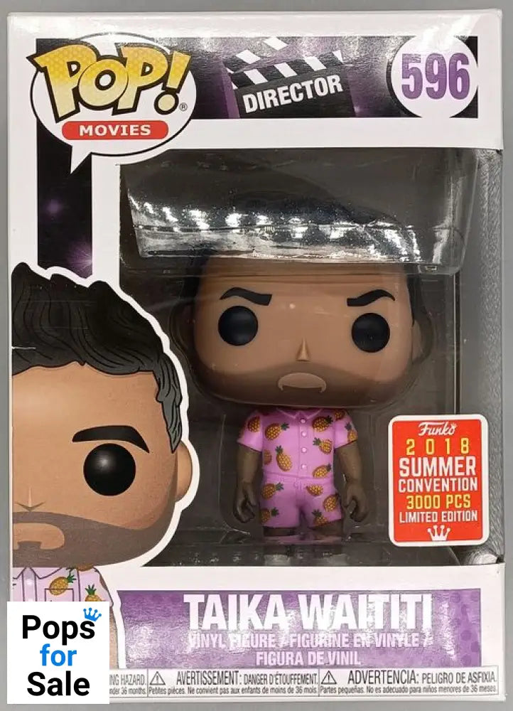 #596 Taika Waititi - Directors - 3000pc LE 2018 Con Box Damaged Funko POP