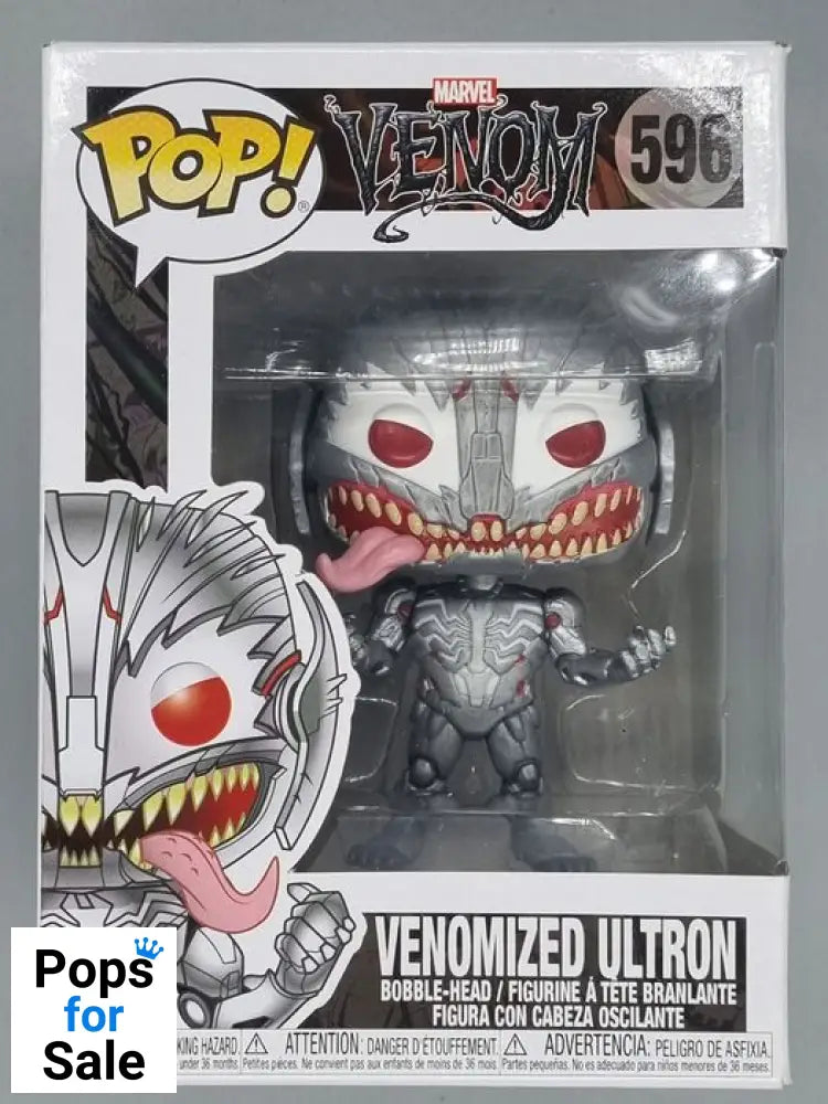 #596 Venomized Ultron - Marvel Venom - Box Damaged Funko POP