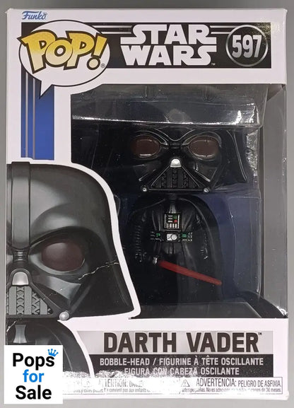 597 Darth Vader - Star Wars Funko POP - Box Damaged