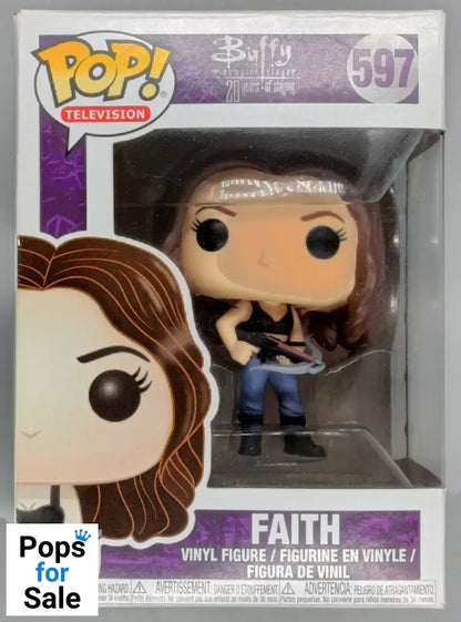 #597 Faith - Buffy The Vampire Slayer - Box Damaged Funko POP