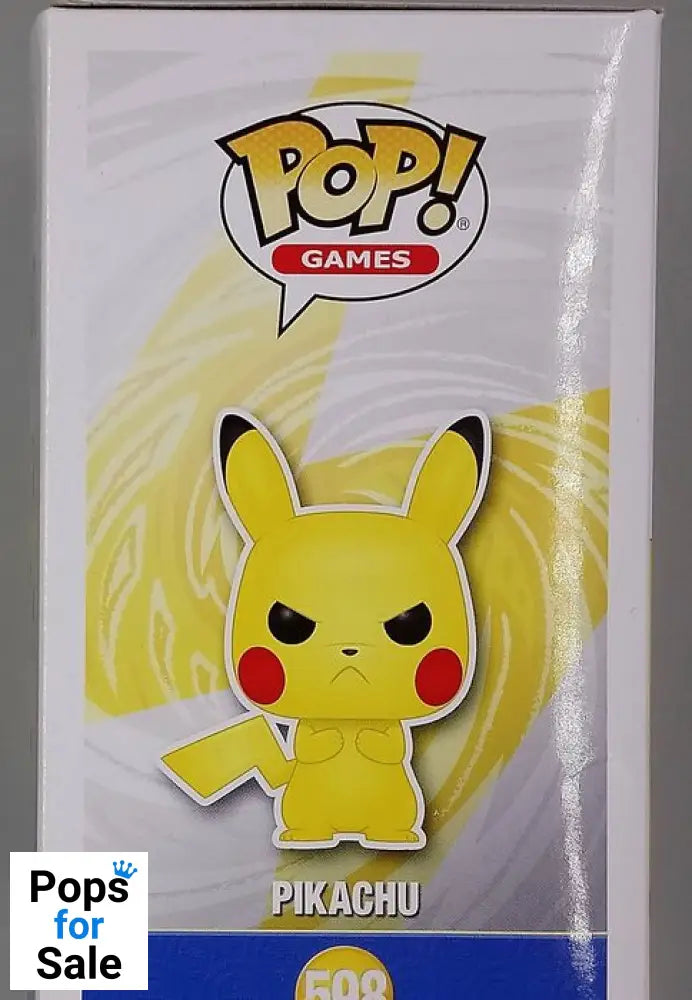598 Pikachu (Grumpy) - Pokemon - Funko POP - Box Damaged